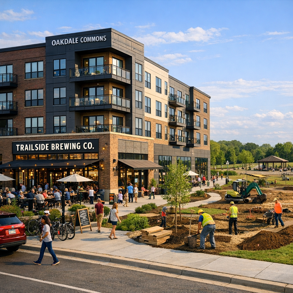 Oakdale’s Helmo Station Area: A Hub of Growth and Community Development